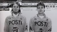 Marko Jantunen ja Sami Kapanen Kalpa 1992-93